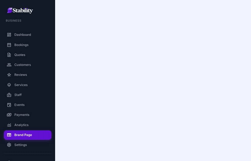 A site that's actually yours